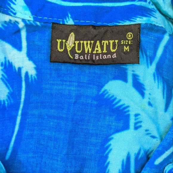 Vintage 90's Short-Sleeve Hawaiian Shirt Medium - Picture 5 of 5